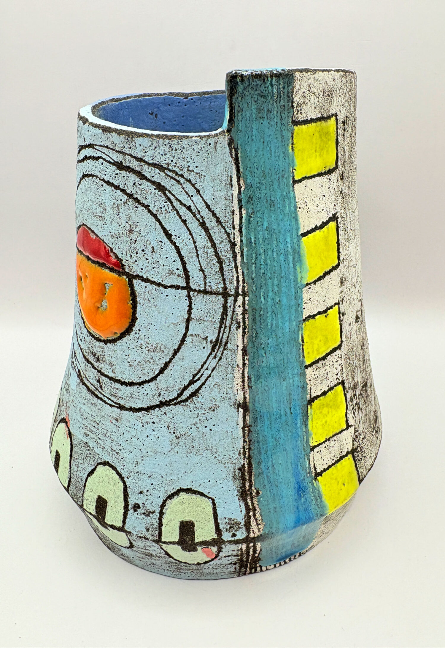blue vessel with green circle - Image 3