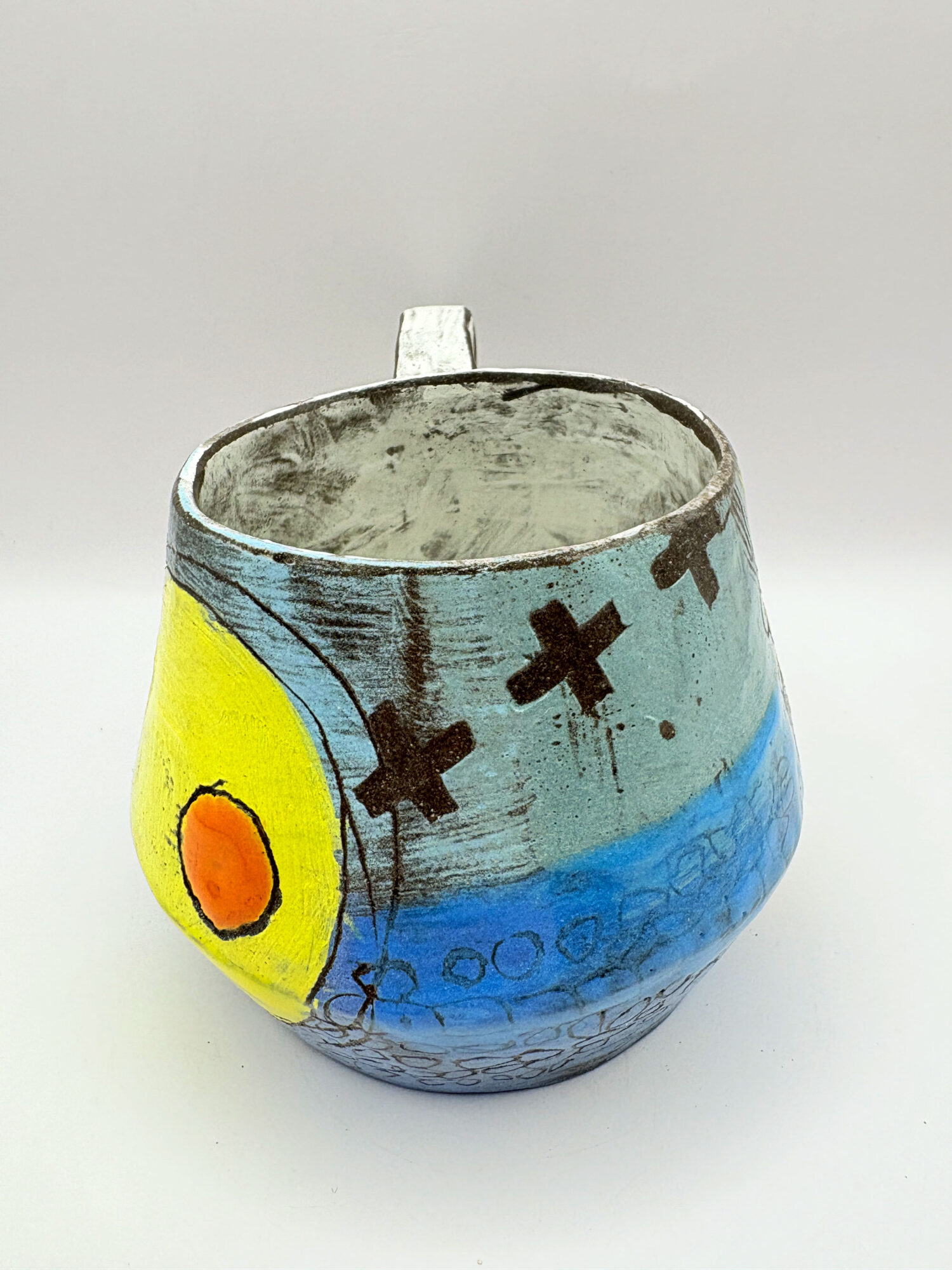 yellow circle mug - Image 2