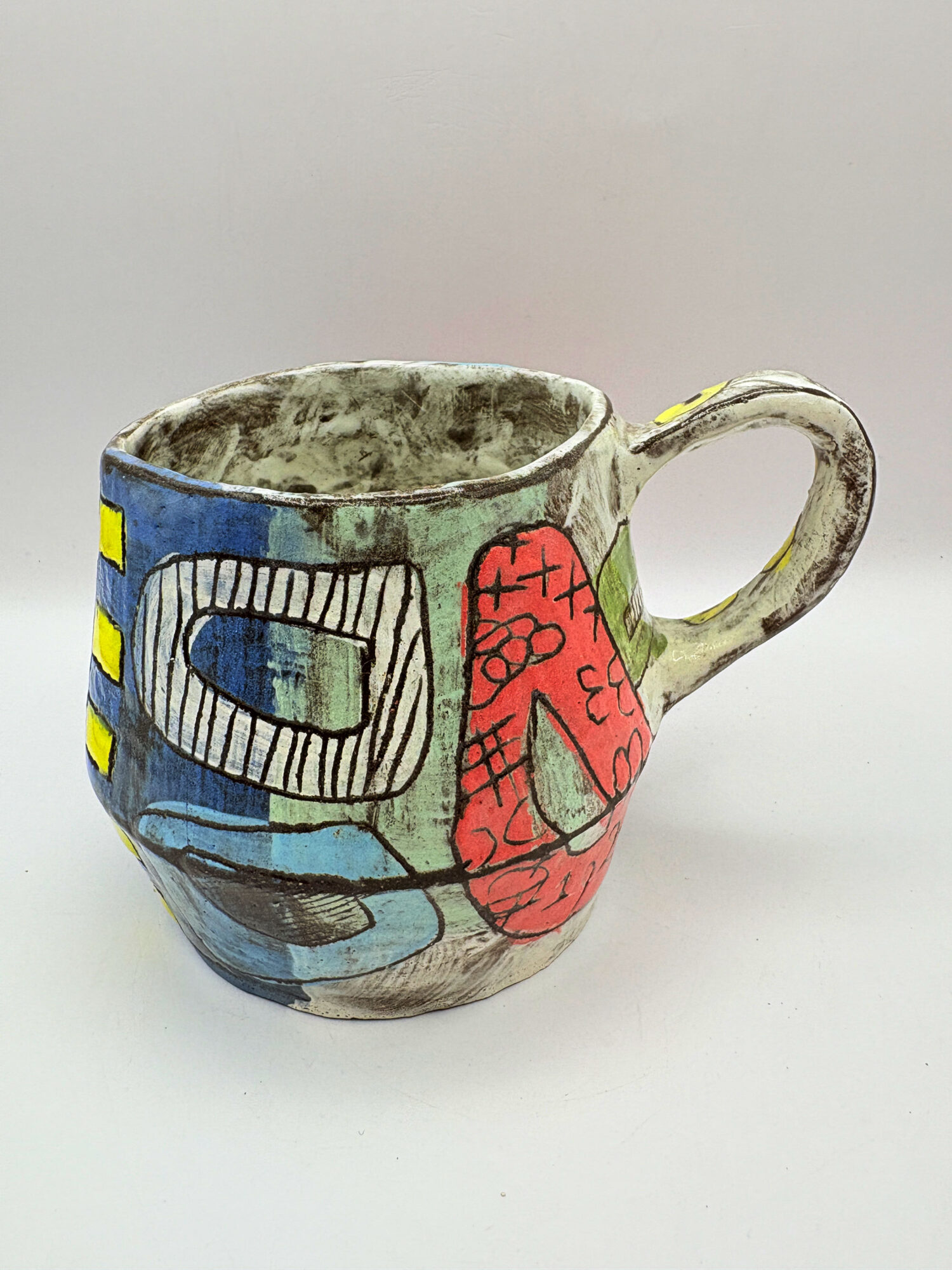 Red circle mug - Image 3