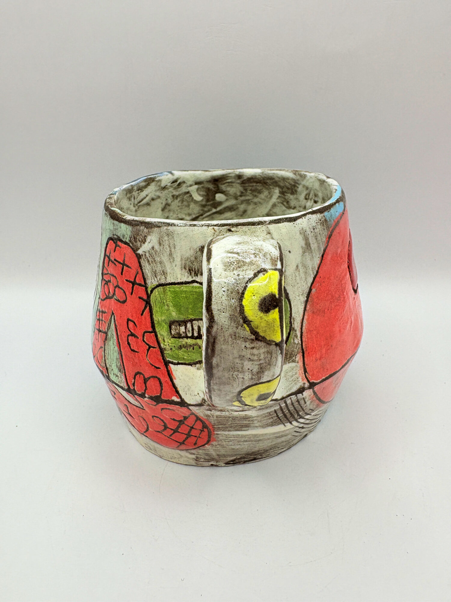 Red circle mug - Image 4