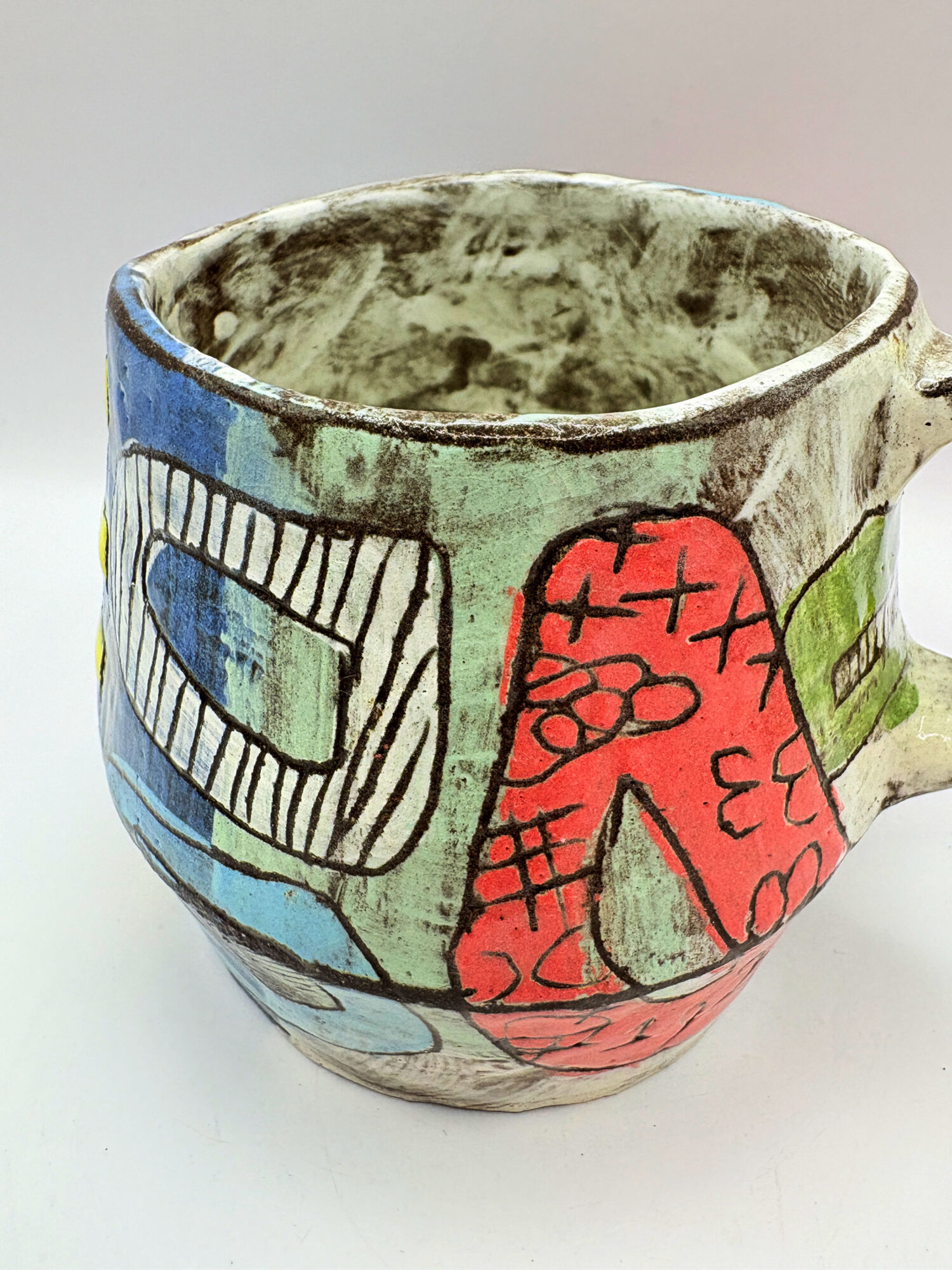 Red circle mug - Image 5