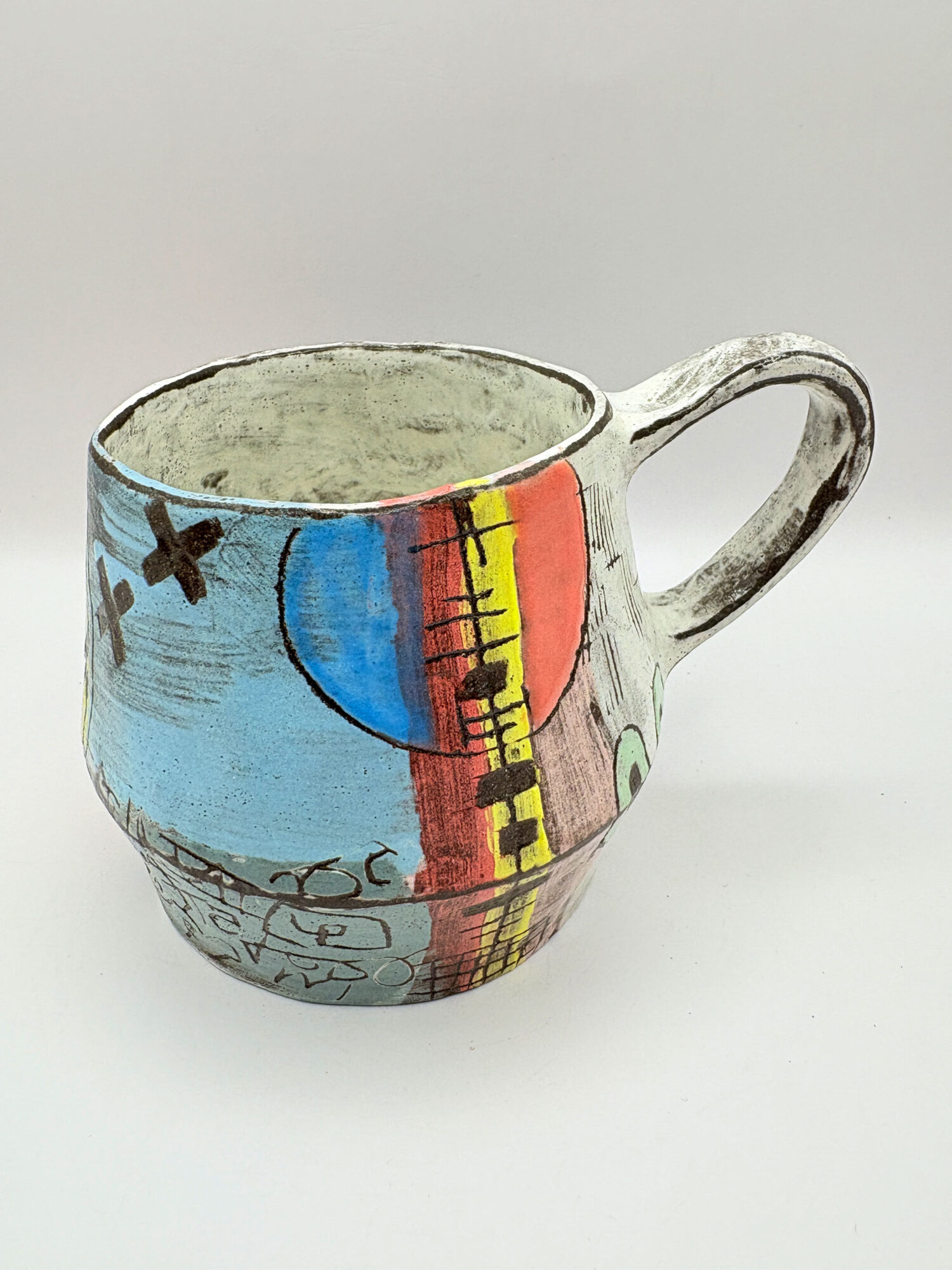 3 crosses mug